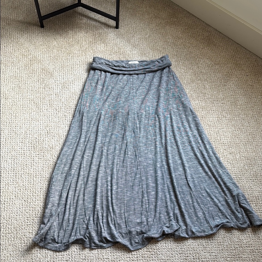 Gray Women's maxi Skirt